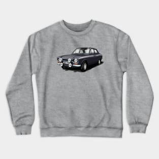 Mk 1 Ford Escort Mexico in black Crewneck Sweatshirt